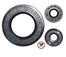 TC 22x42x7 Metric Oil Dust Seal Double Lip w/Spring NBR Oil Shaft Seal 22-42-7