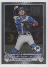 2022 Topps Chrome NPB Nippon Professional Baseball Yushi Shimizu #181 1u4