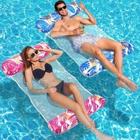 Amteker Xl Luftmatratze Pool 2 StüCk 4In1 WasserhäNgematte Aufblasbar Erwachsene