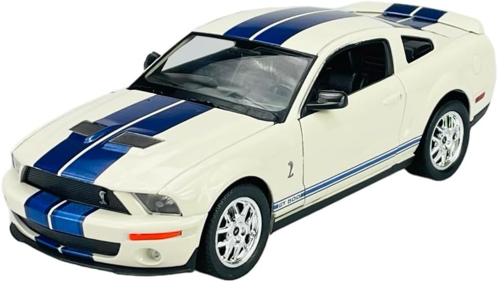 Welly 1:24 2007 Shelby Cobra GT500 Diecast Model Car - New