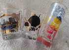 3NICE VINTAGE  SHOT GLASSES NUEVA PROGRESA   COLUMBUS   TYBEE ISLAND — photo 1
