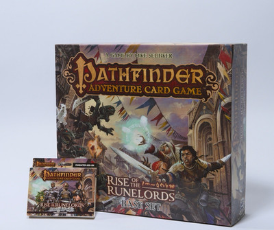 Paizo Pathfinder Card Game Rise of the Runelords Base + Character Add-On EN