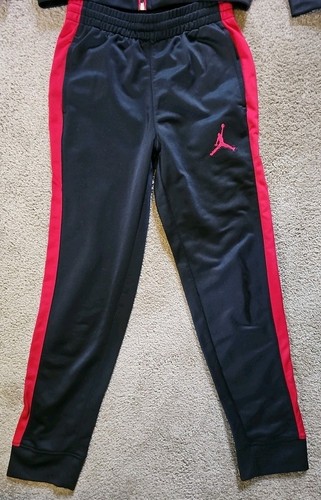 Jordan Jumpman 2 piece set Youth Medium Black with Red Stripe - Picture 3 of 4