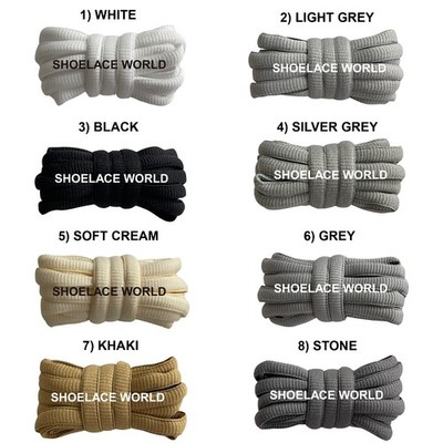 Oval Wide V2 Shoelaces 9mm Compatible SB Replacement Dunk Laces