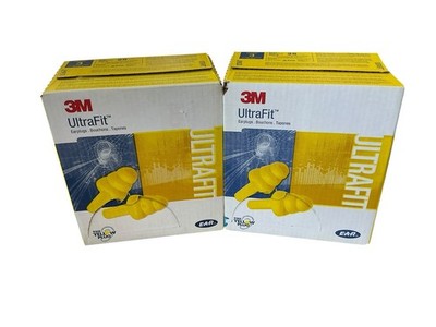 3M E-A-R UltraFit Earplug - 340-4004 2 Pack Of 100 Each