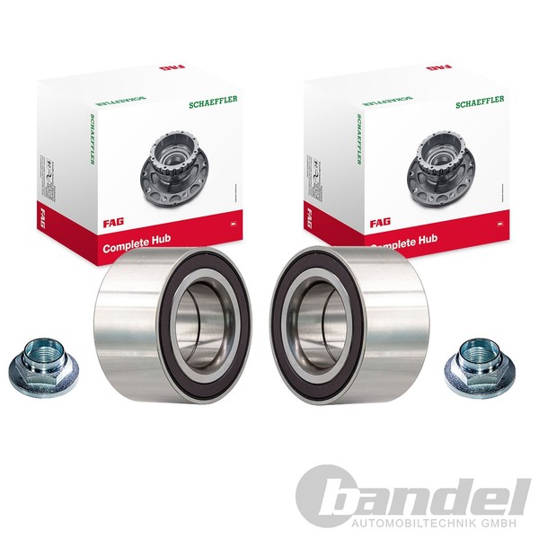 2X Schaeffler FAG Radlager Satz Vorne Passend FüR Hyundai I10 KIA Picanto-image