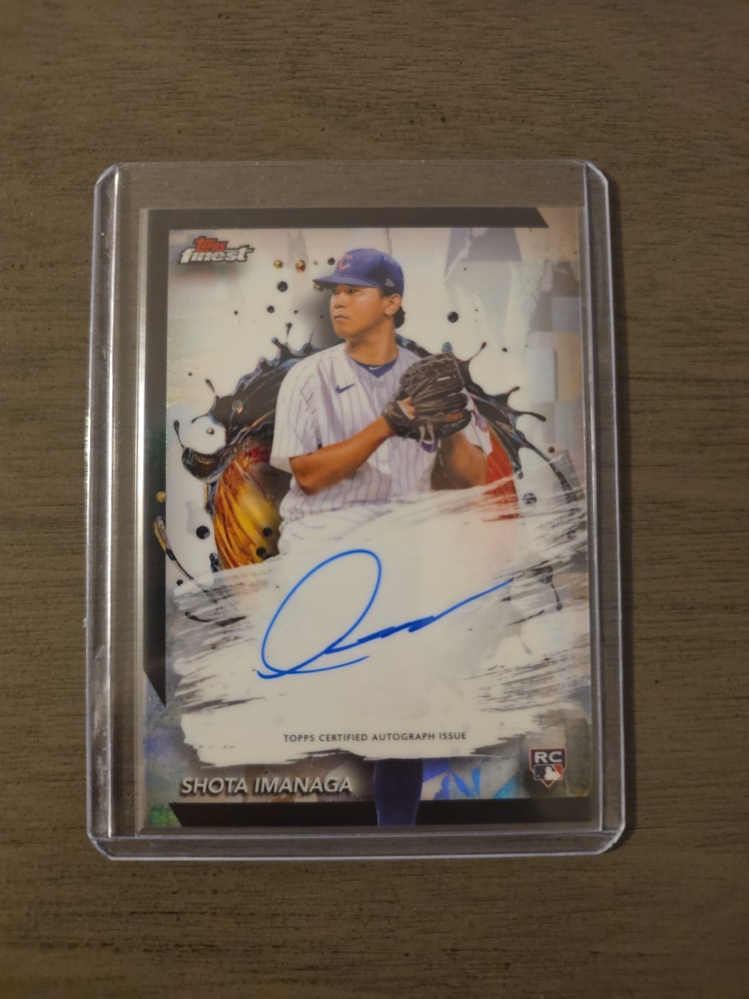 2024 Topps Finest - Finest Autographs Shota Imanaga #FA-SI Refractor (AU, RC)