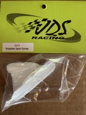 JDS 1/24 Slot Car Body 3033 Ram Air Sport Scoop White Styrene Paint Outside NEW