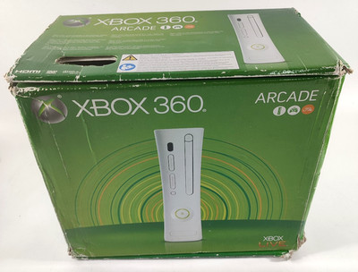 Leerkarton Konsole Microsoft Xbox 360 Arcade Jaspis Und Monitor