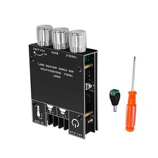 1 PC ZK-502MT Bluetooth 5.0 Subwoofer Amplifier Board 50W 2 Power With Adapter