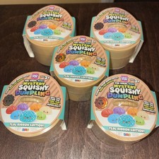 5x Set RMS Viral Mini Mystery Squishy Dumpling Teal Ribbon Edition NEW RELEASE