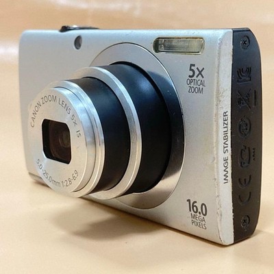 キヤノン CANON powershot A2400 シルバー Canon PowerShot A2400 IS 16.0MP Digital Camera - Silver for sale