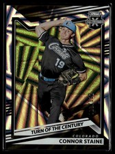 2022 Panini Elite Extra Edition #146 Connor Staine Turn of the Century #/122