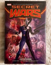 Fuori produzione Secret Wars di Jonathan Hickman Omnibus (copertina standard) con copertina Brodart