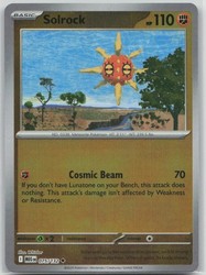 Solrock 075/132 Mega Evolution Reverse Holo Uncommon