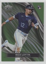 2024 Topps Chrome Black Green Refractor 54/99 Nick Loftin #28 16kt