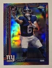 2025 Topps Chrome Jaxson Dart Football Leather Refractor Rookie Card NY Giants
