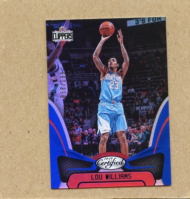 2018-19 Panini Certified - Louis Williams #26 Mirror Blue 058/199........NM+