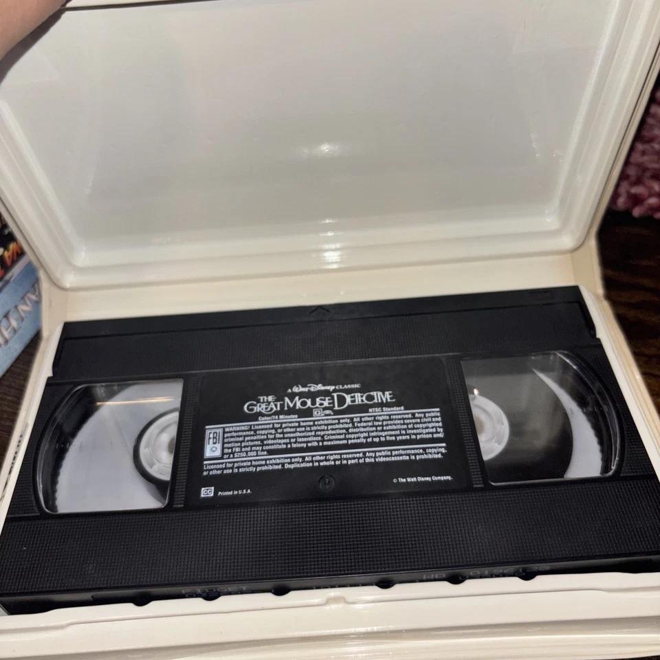 The Adventures of the Great Mouse Detective Diamond Edition (VHS, 1992) - Image 4 of 4