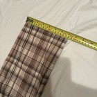 Ann Taylor Petite Women's Size 0P Pants Ankle Straight neutral brown Plaid  — photo 6