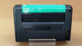 MSX Traffic Near-miss Game Rare, Demo Version, Used, Label Discoloration