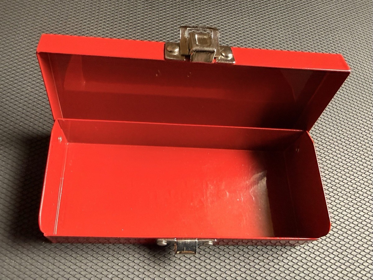 Supreme New York Small Metal Storage Box Box Logo SS17 Red