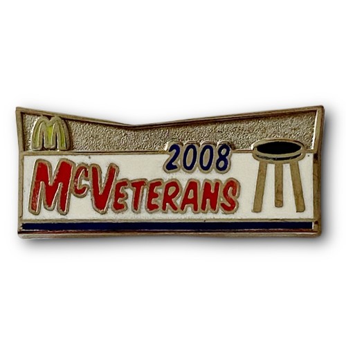 McDonald’s Pins McVeterans April 13, 2008 Orlando Florida Boxed Set Metal Lapel - Picture 5 of 12
