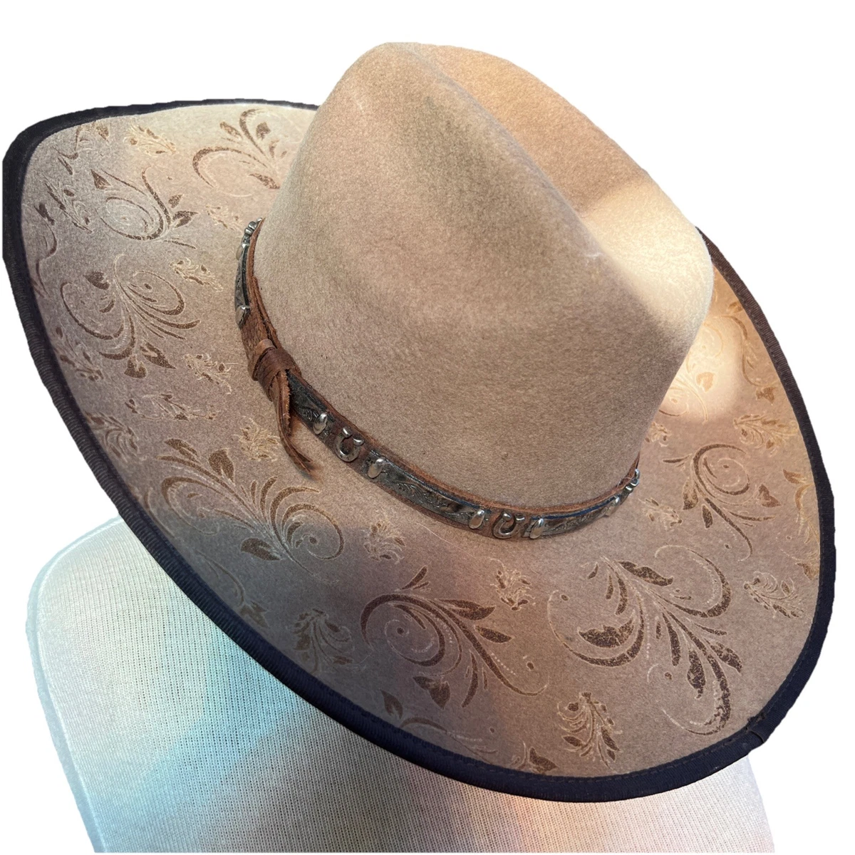 Bullhide Run a Muck “Girl Next Door” Cream and Brown Women\'s Straw Cowgirl Hat M Bullhide Hats for Women for sale | eBay main image 2