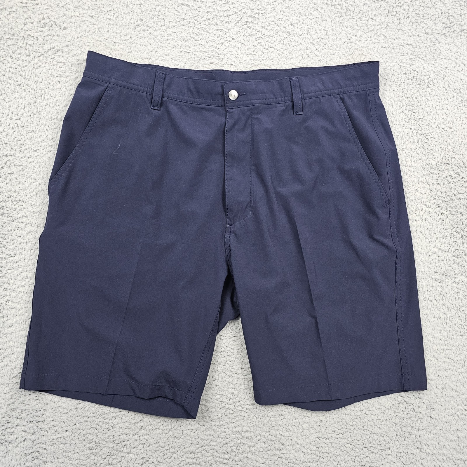 FootJoy Shorts Mens 38 Navy Blue Golf Performance Chino Stretch 9