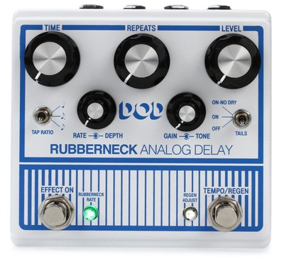 DOD Rubberneck Analog Delay Pedal with Tap Tempo