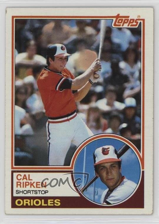 1983 Topps Cal Ripken Jr #163 HOF 10j2