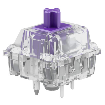 Glorious - Lubed Mechanical Keyboard 5-pin Hot Swappable Switches (110x) - Ta...