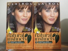 2x Clairol Natural Instincts Hair Color 5G Former 18 Medium Golden Brown
