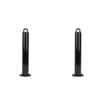 2X Gym Weight Pin Loading Rack Fitness Pulley Cable System Attachment Dumbb3633