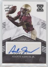 2021 Leaf Ultimate Draft 54/99 Asante Samuel Jr #BA-ASJ Auto 0d6q
