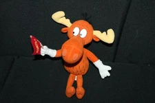 Stuffins Rocky and Bullwinkle & Friends CVS Bullwinkle J. Moose 9" Plush 2000