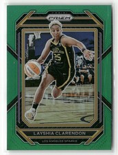 2023 Panini Prizm WNBA #74 Layshia Clarendon Green