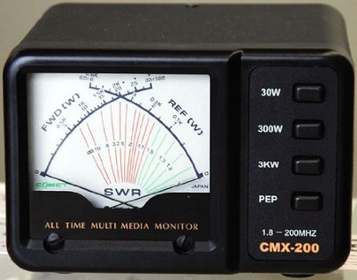 Comet CMX-200 SWR Power Meter Ham Radio Antenna Analyzer 1.8