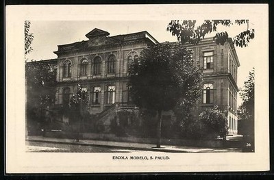 Ansichtskarte S. Paulo, Escola Modelo 