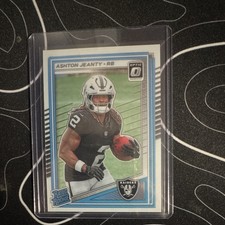 Panini 2025 Donruss Rated Rookie Ashton Jeanty #305 Raiders Football