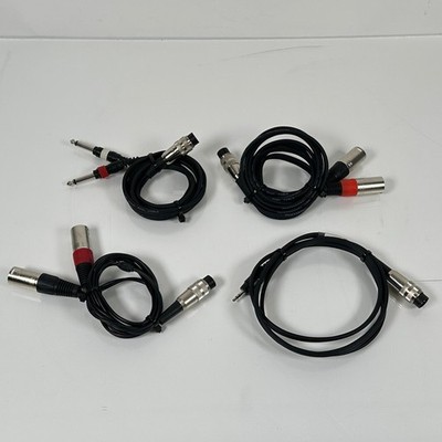 Nagra Cables 47K Input Dual Noise Low Cable Audio Adapter (Lot of 4)
