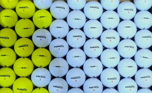 50 Pinnacle RUSH Used Golf Balls (5A) AAAAA Low Compression Golf Balls - Picture 3 of 3