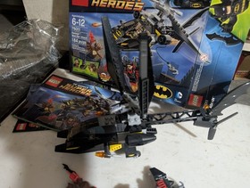 LEGO Batman: Man-Bat Attack 76011, complete set Box Instructions Figures 184 Pcs
