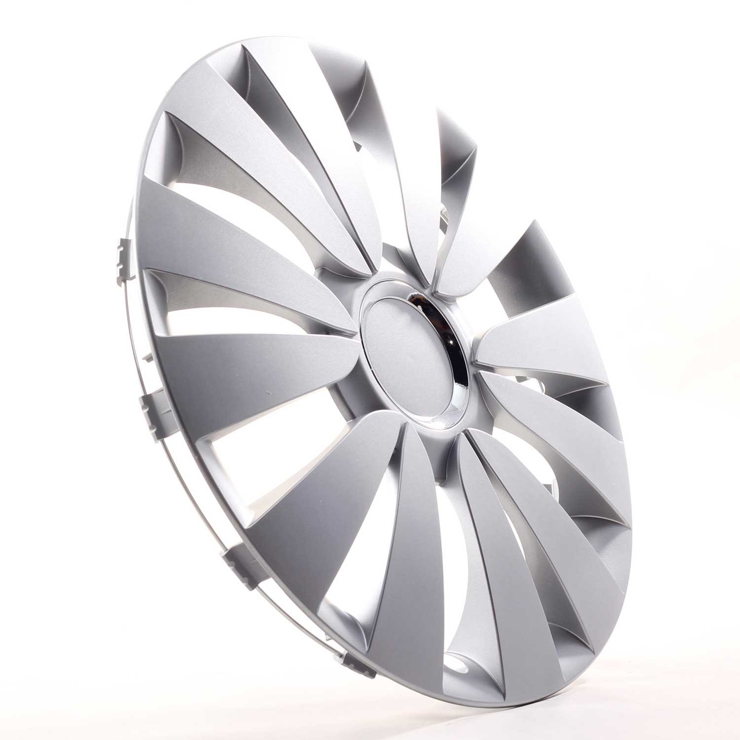 4x Wheel Trims 16 Inch Hub Caps Covers ""Sky"" silber for Chrysler Fiat Lada Merce