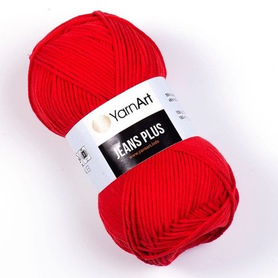 Yarnart Jeans Plus 100G Worsted Cotton Yarn For Summer And Baby Knits
