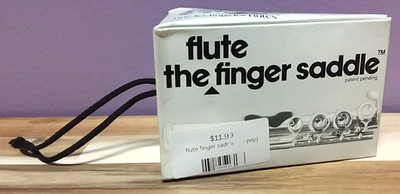 Bo Pep ~ Flute Finger Saddle For Medium To Small Hands ~ NEW IN BOX