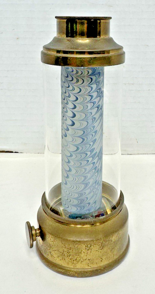 Vintage Van Cort Instruments Kaleidoscope Contessa Lighthouse Glass Brass