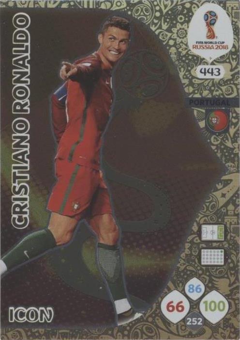Panini Adrenalyn XL Fifa World Cup 2018 Cristiano Ronaldo #443 for