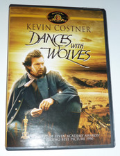 Dances With Wolves DVD 1990 western drama movie FS Kevin Costner Graham Greene!