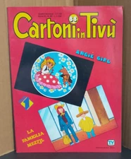TIVU CARTOONS No 88 WITH POSTER TV EDITION 1982 MINT